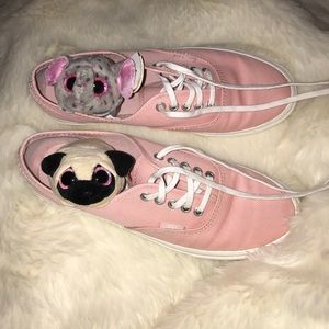 *SOLD* Pink vans size 7.5 women’s 6 men’s